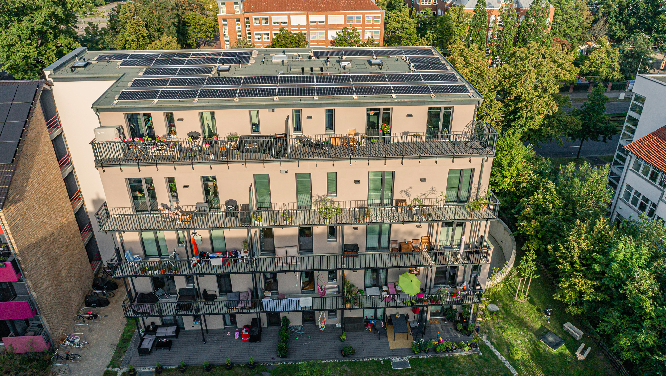 Geschosswohnung in Holzbauweise / Hybridbauweise - auch in Hildesheim, Hannover und Braunschweig - Holzbau Schaab