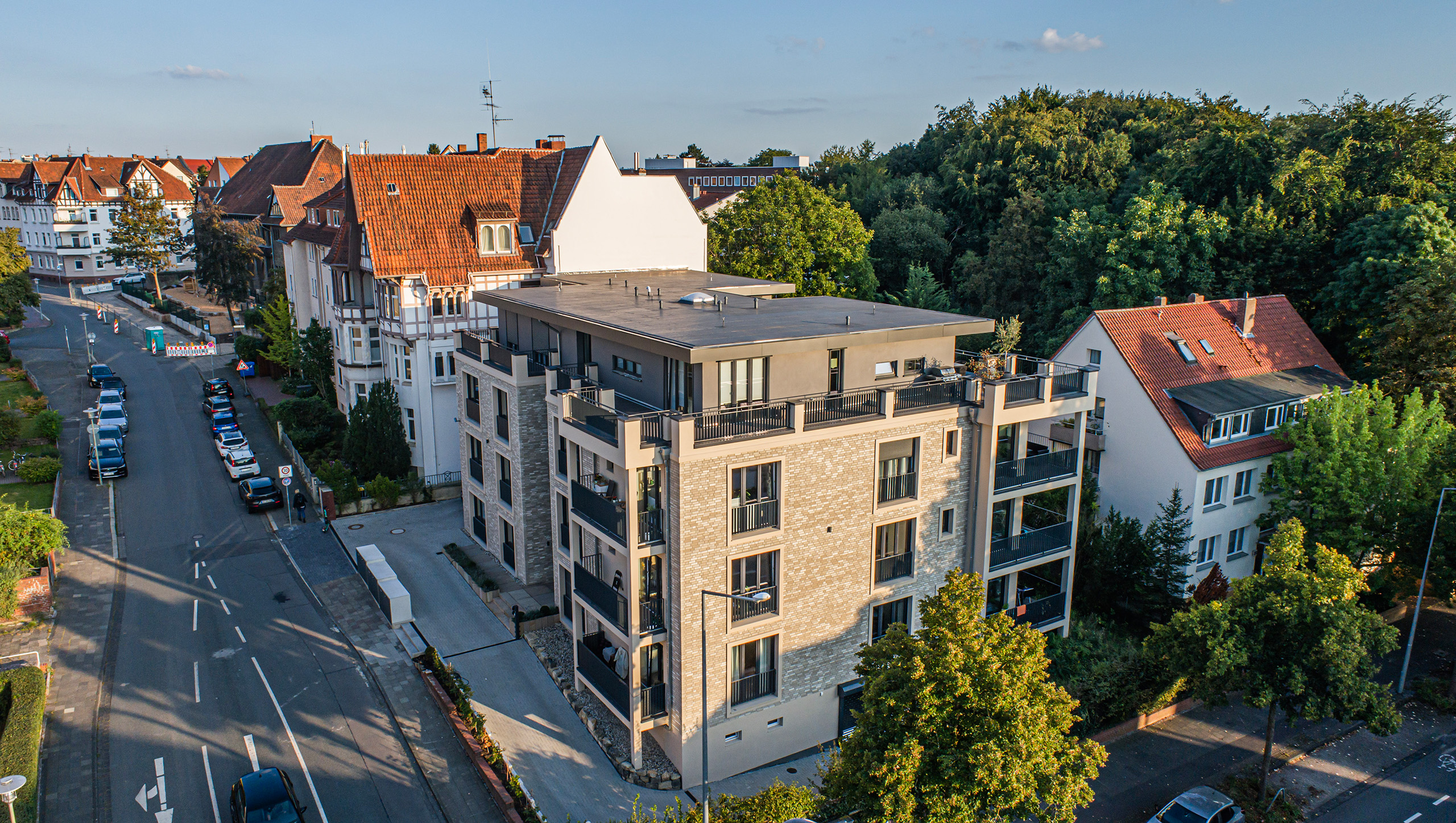 Staffelgeschoss in Holztafelbauweise