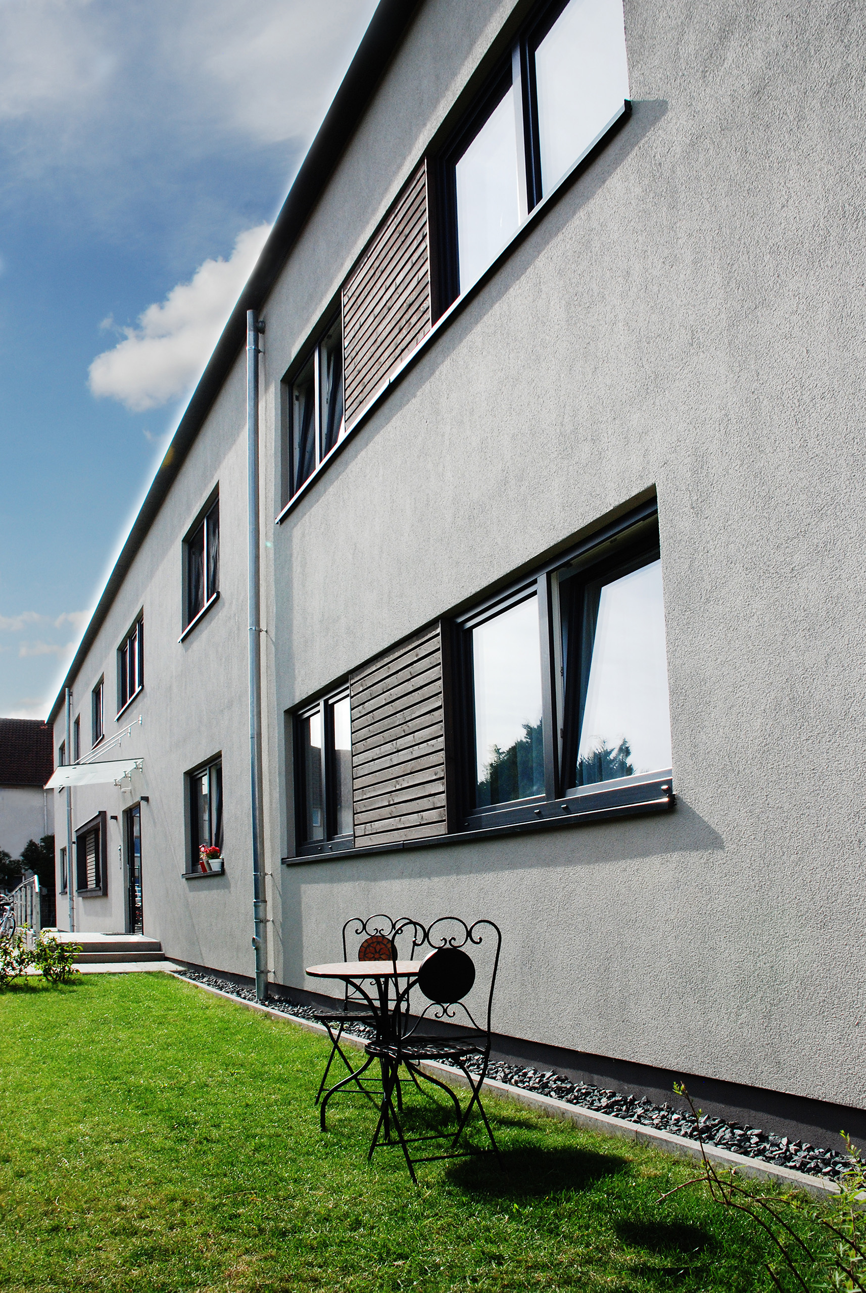 2-Geschössige Wohnung in Hildesheim Niedersachsen - Geschosswohnungsbau in Holztafelbauweise